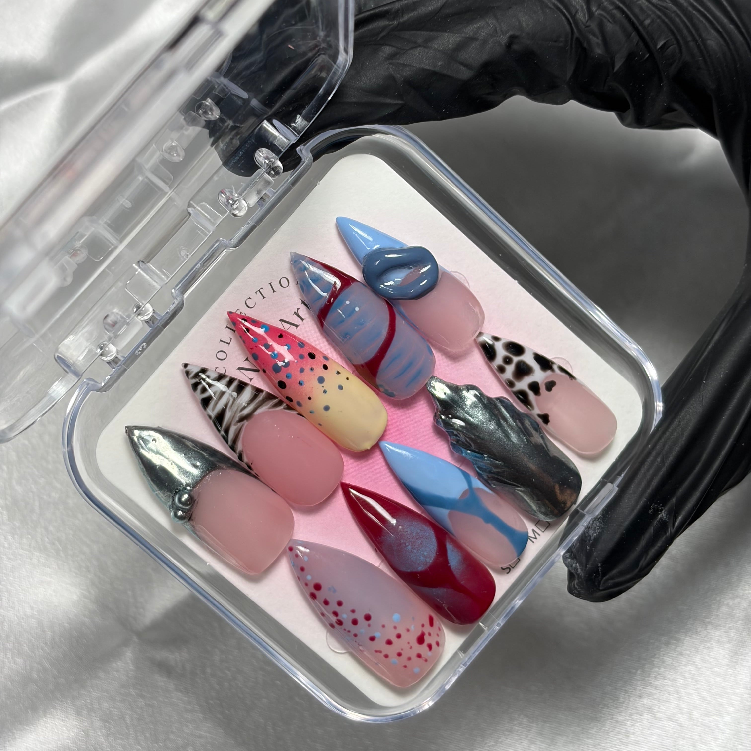 Press-On Nails Art & Glam – Coffret Exclusif