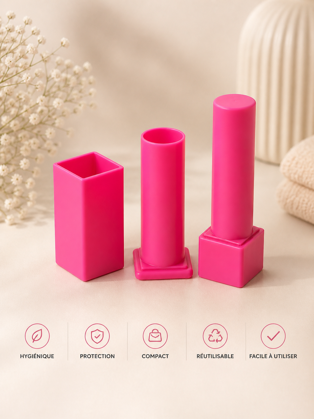 Applicateur de Disque Menstruel – Confort & Hygiène Absolue