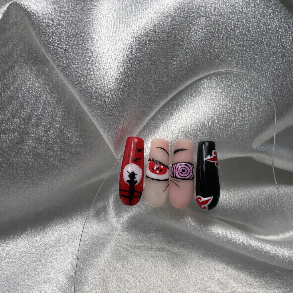 Press On Nails Naruto – Ongles Manga Personnalisés